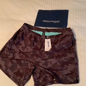 Maamgic Men's Camo Swim Trunks 5.5”